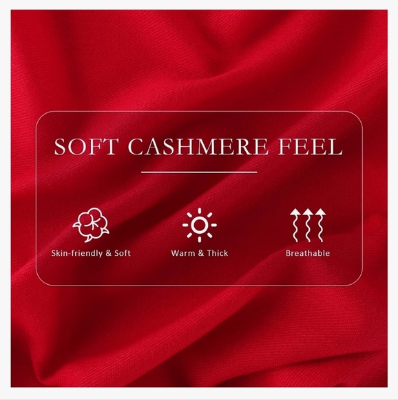 Womens Shawl Womens Scarf Pashmina Shawl Wraps for Evening Dress, Cashme… - Picture 3 of 9